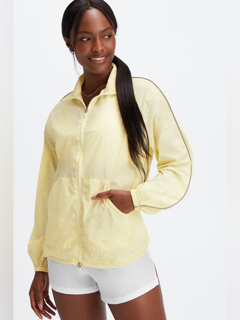 Fabletics Oversized Flyweight Windbreaker Size Large